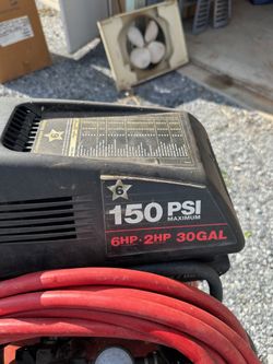 Craftsman 30-Gallon Air Compressor – 150 PSI – 6 HP – Made in USA