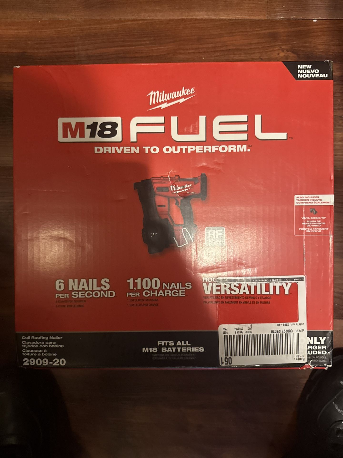 Milwaukee Nailer 
