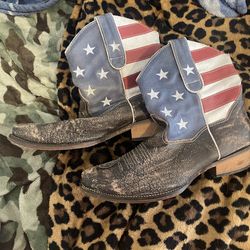 Woman’s Roper Brand Size 10 Americana Booties