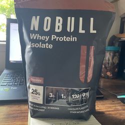 NOBULL whey protein shake