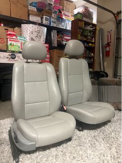 BMW e46 front seats