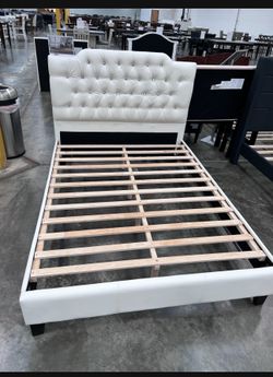 Queen bed frame and mattress new in box
