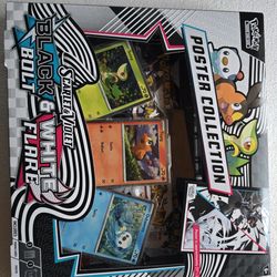Pokemon Black Bolt White Flare Poster Collection