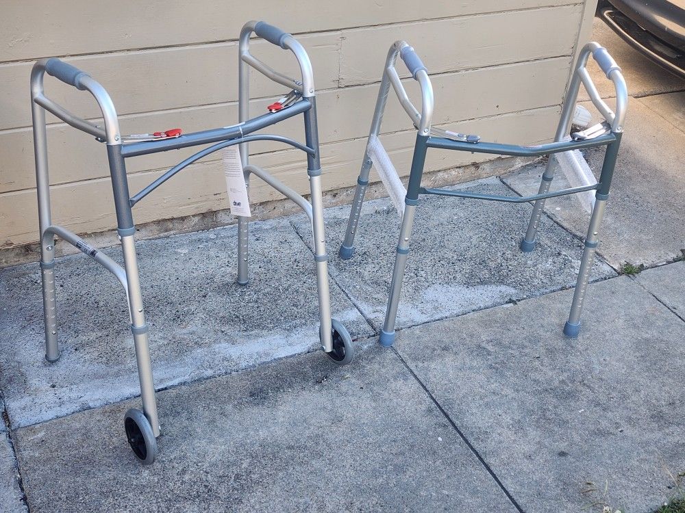 2 WALKERS - NEW NEVER USED