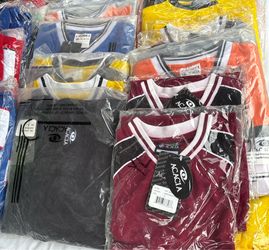 NEW Soccer/futbol jerseys, shorts, gloves, shinguards, balls, socks, bags