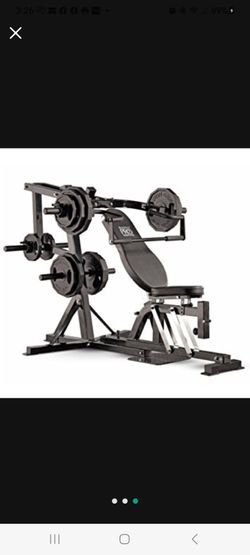 Marcy PM4400 Leverage Home Gym with
Weight Bench