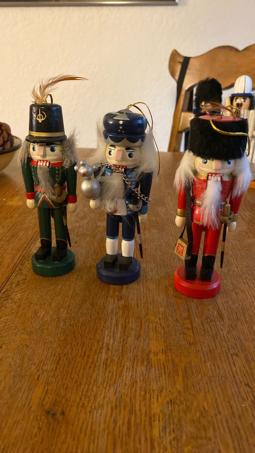 5” Wooden nutcrackers