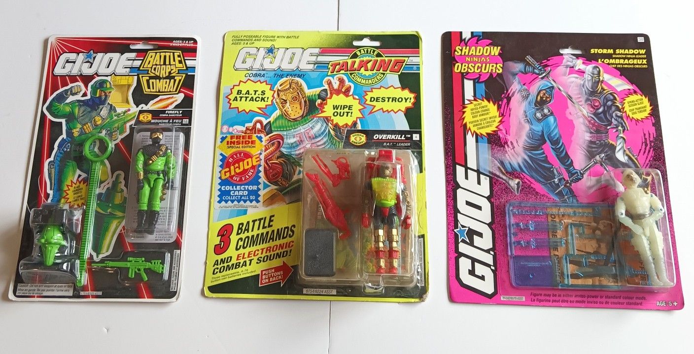 Sealed gi joes