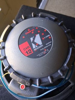 12" Subwoofer  Kicker  &1500w amp $150