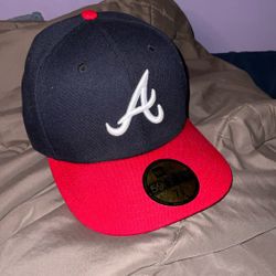 atl braves 7 3/8 fitted