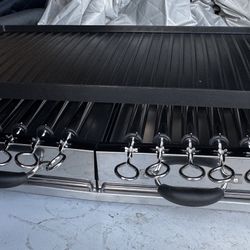 Cuisinart GC-17FR Griddler Grill Centro 1700-Watt 2-Tier Grill/Griddle with Rotating Skewers