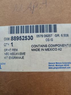 For Chevy & GMC 2(contact info removed) HD Power Steering Gearbox w/ 4 Master Spline Input