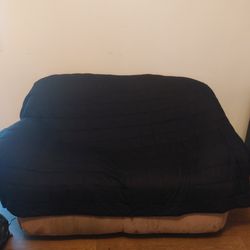 Bare Home Black Organic Cotton Weighted Blanket, Queen Size, Like new, 15 Lbs. $40 Or Best Offer