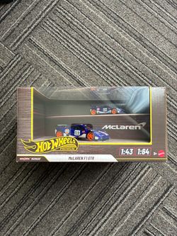 Hot Wheels Blue Gulf McLaren F1 GTR 2-Pack – Brand New | Premium