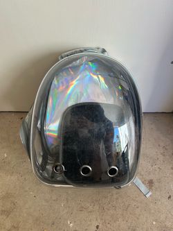 Clear Bubble Cat Backpacks