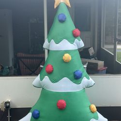 Holiday Time 7ft Gemmy inflatable christmas tree