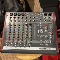 Allen And Heath Zed10 Mixer 