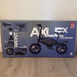 Jetson Axle 12” Step Over Electric Folding Bike **Brand New**