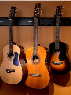Acoustic guitars 99 each