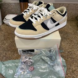 Nike Dunk Low Rooted In Peace Korean Exclusive Size 9 Mens