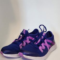 Girls Athletic Sneakers – Purple & Pink – Size 4.5Y