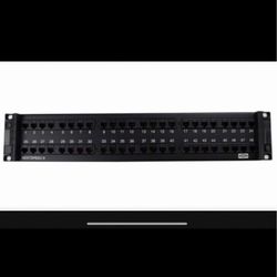 Hubbell HP648-P6E48U Cat6 48-port patch panel