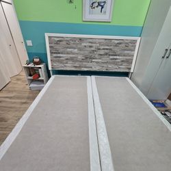King Bed Frame And Box Springs