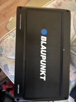 3000 watt bass amp 1 channel