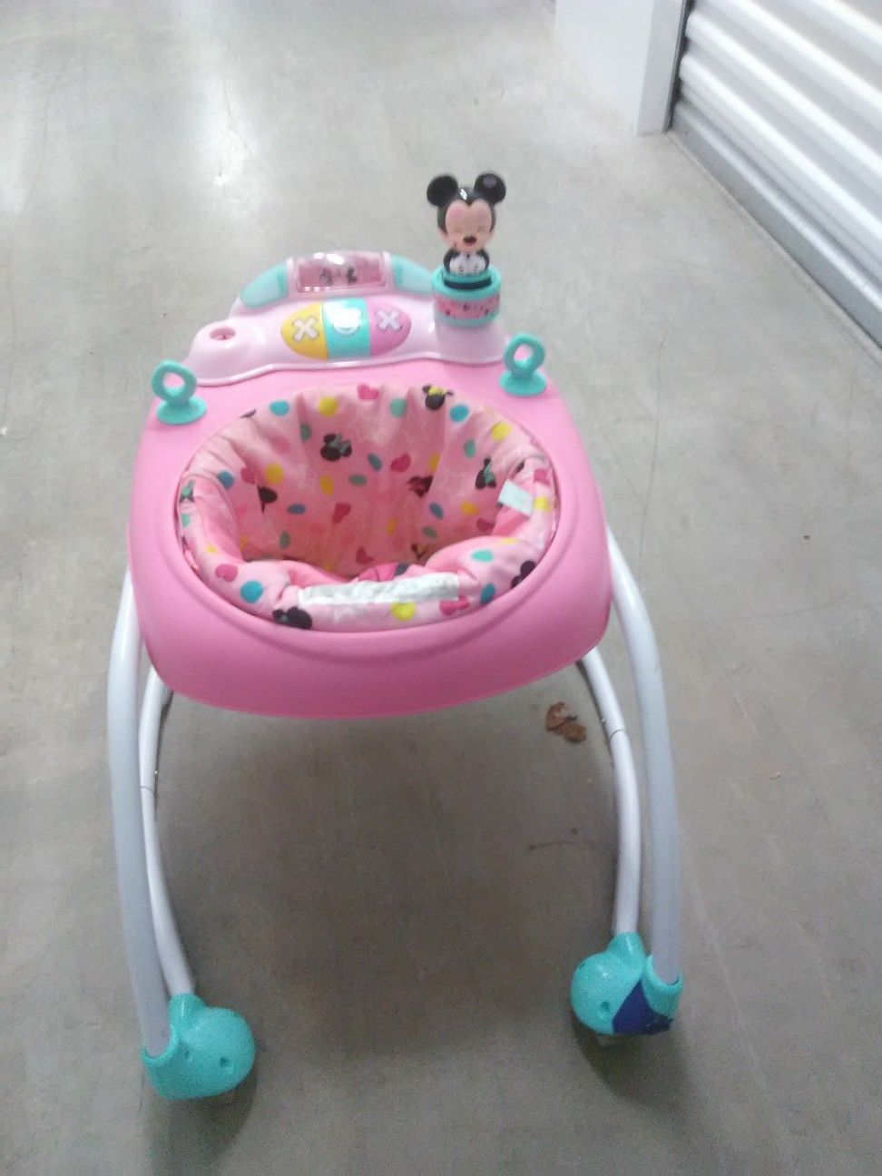 Mickey Mouse baby walker toy pink girls boys yellow green white