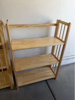 Folding bookshelf
