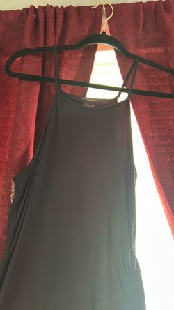 Slit knee dress
