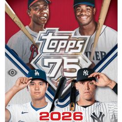 2026 Topps Baseball Series 1 Hobby Box