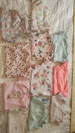 Baby girl shirts 6-9 months