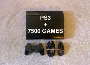 PLAYSTATION 3 With 7500 GAMES