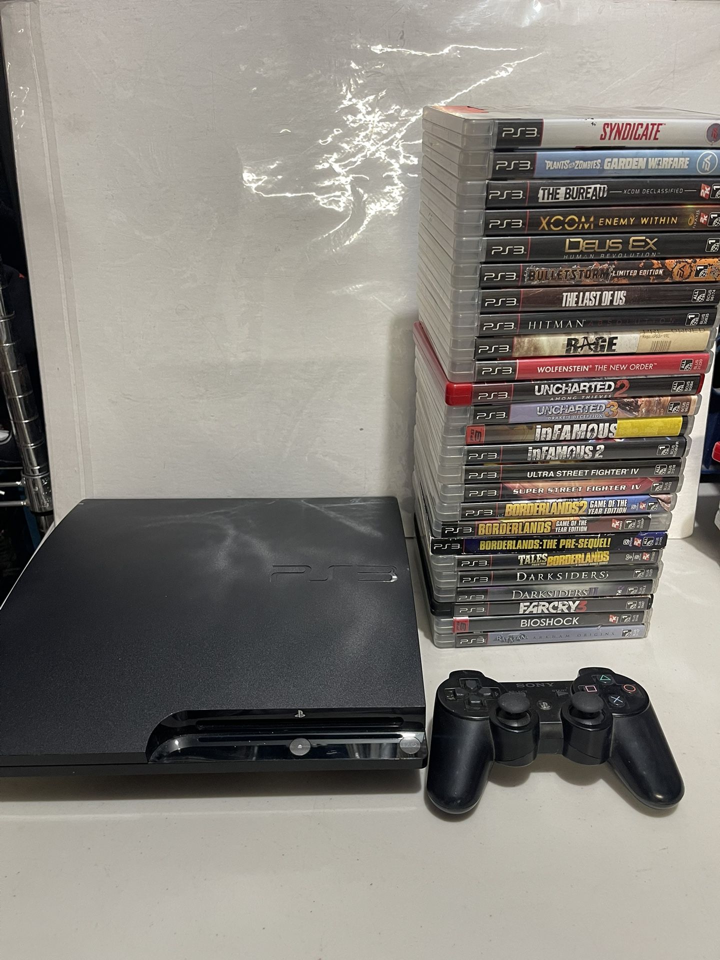 PS3 PLAYSTATION 3 BUNDLE TESTED WORKING