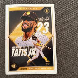 Tatis Jr Baseball Card