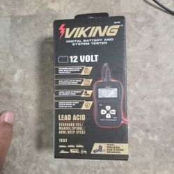 Viking 12V Digital Battery and System Tester