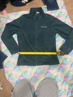 Columbia dark green coat