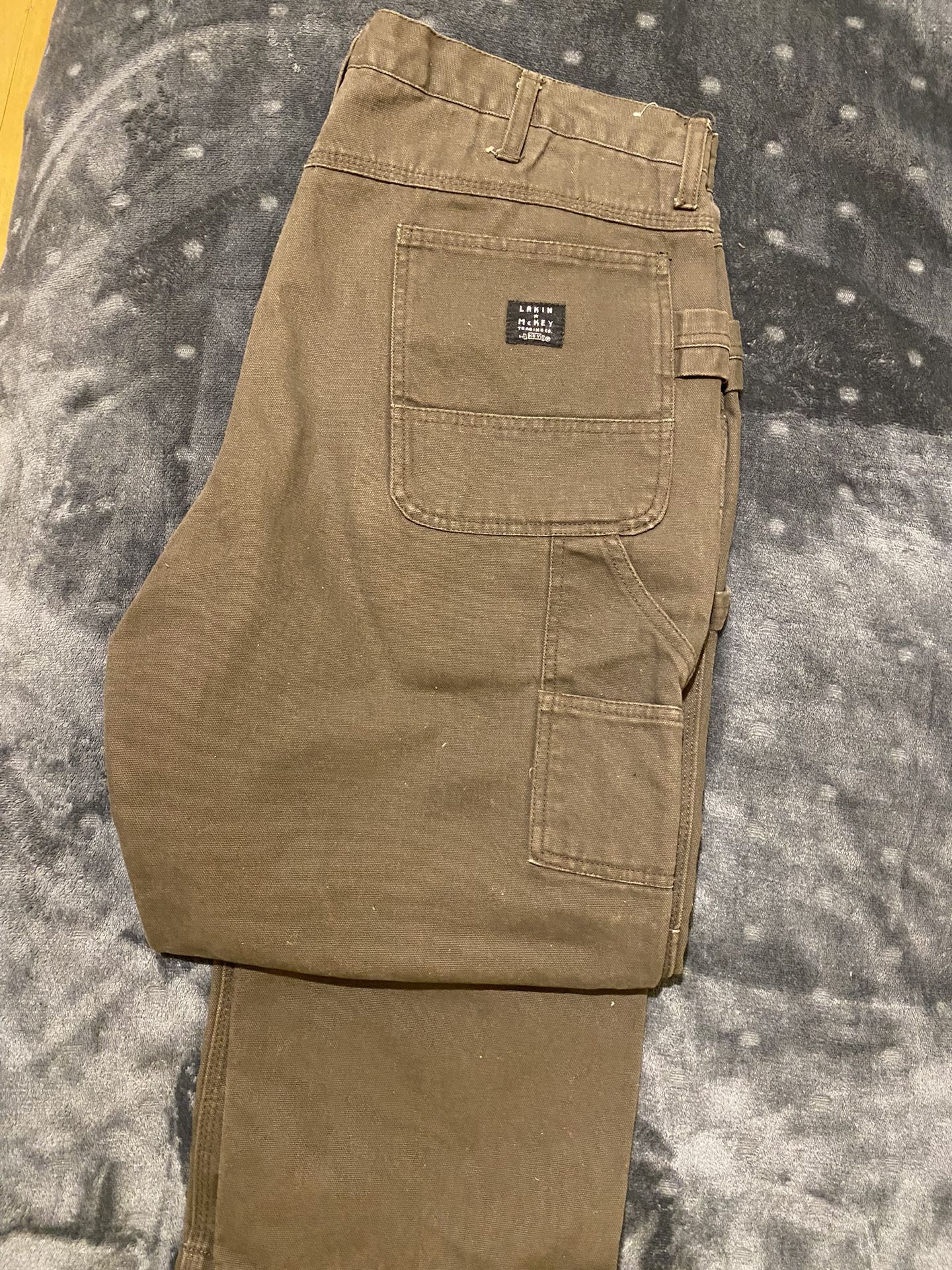 lakin mckey trading co double knee carpenter pants
