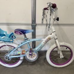 Huffy 16” Girls bike. Frozen theme. -35ave & Glendale
