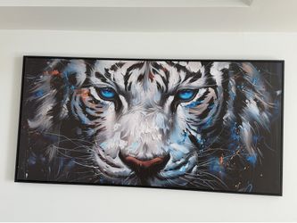 Art wall decor tiger