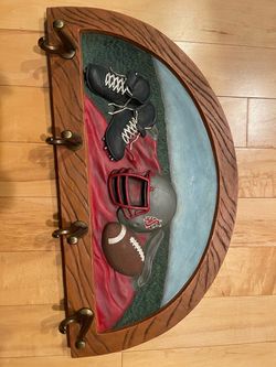Washington State Cougars Wood Coat Rack by Ridgewood Collectibles