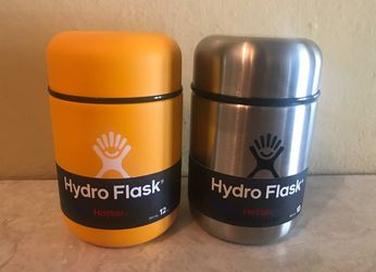Brand new 12 Oz Hydro Flask HydroFlask food containers or thermos, in  Stainless steel or mango for Sale in Tempe, AZ - OfferUp