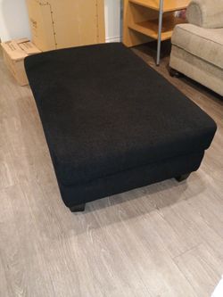 Black Ottoman