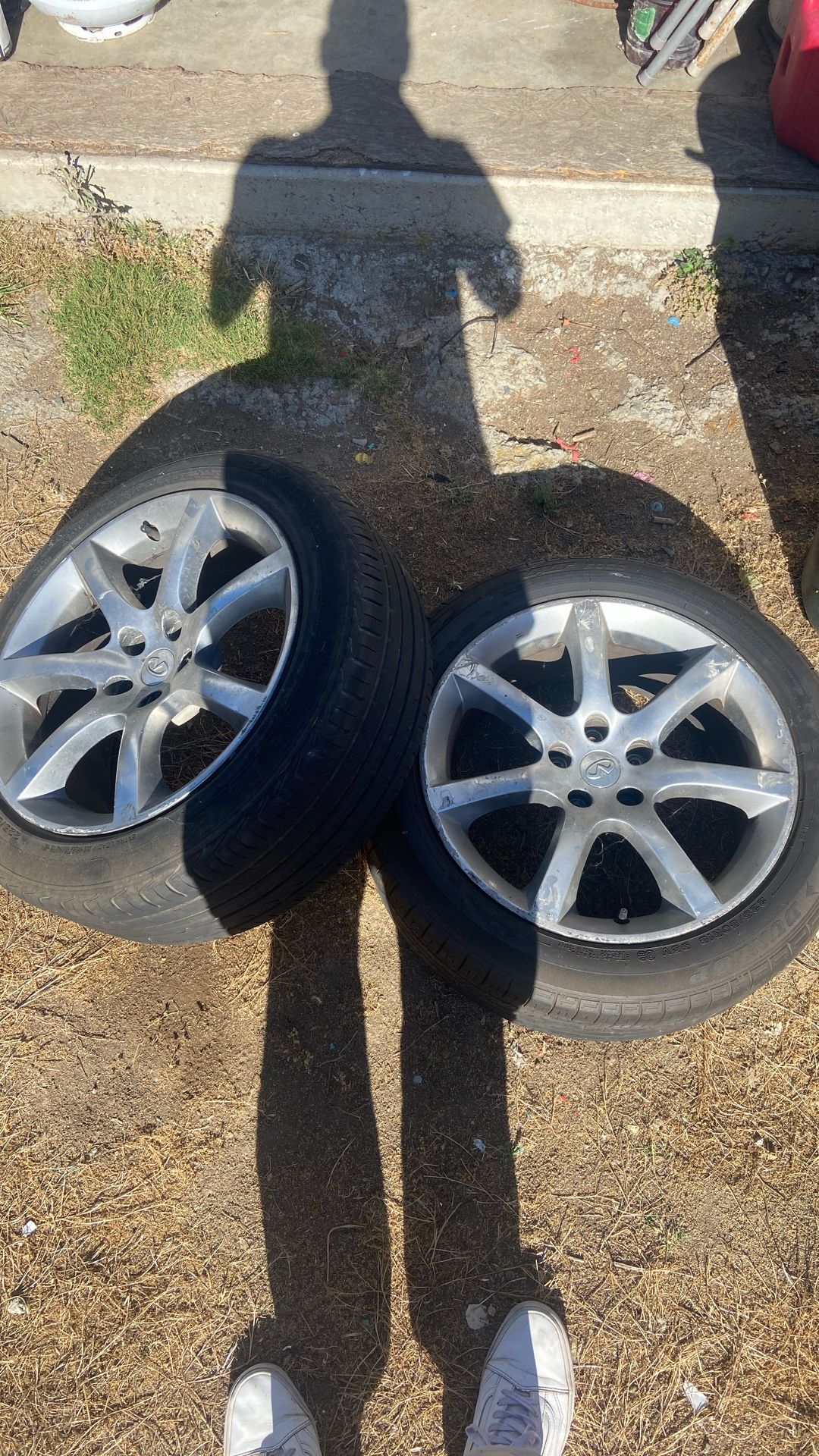 Stock G35 Wheels