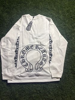 Chrome Hearts black and white long sleeve M OR L