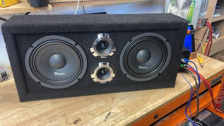 Chuchero Box With Speakers 8inch , 3in Tweeters 