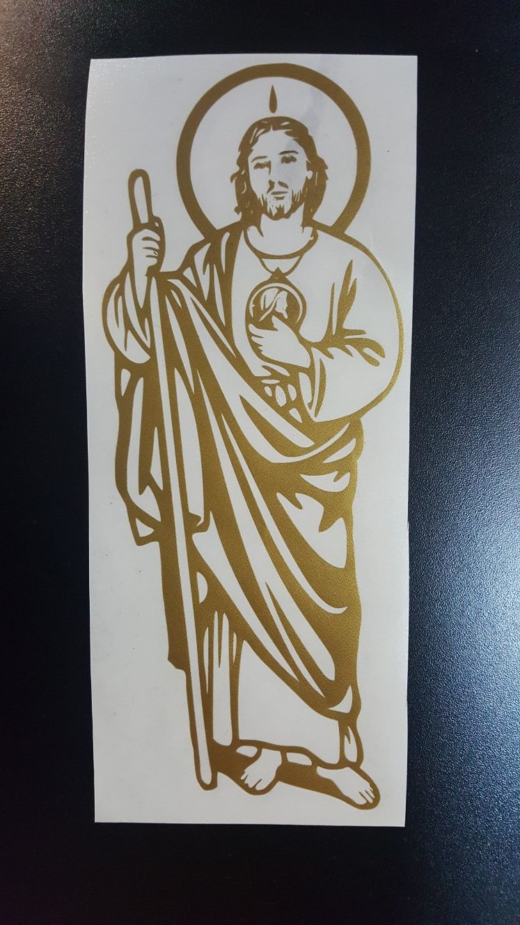 SAN JUDAS TADEO ST JUDE STICKER DECAL