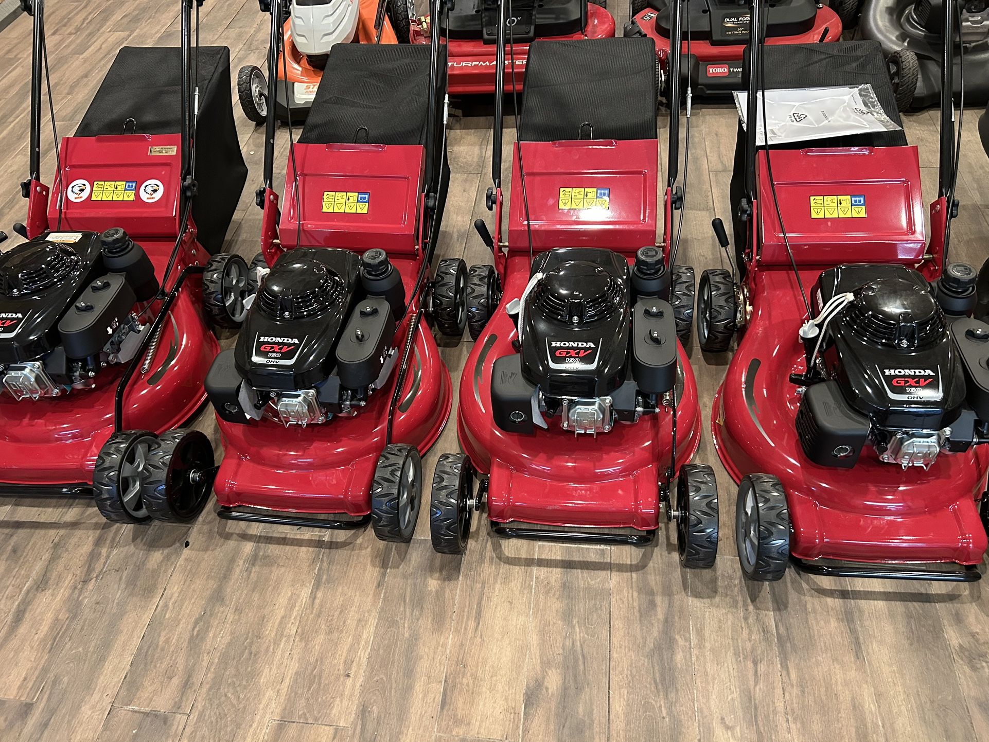 New Commercial Lawn Mower With Honda GXV160 Commercial Motor