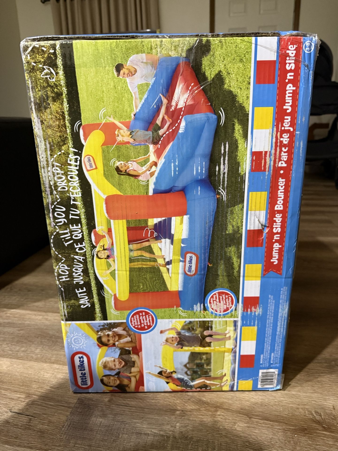 Cama para saltar y tobogán de la marca Little Tikes, guarda, normal, Multicolor